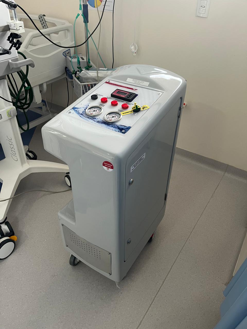 Servidor e rede de dados hospitalar implantados pela Perondi Tech